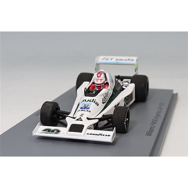 スパーク 1/43 ウィリアムズ FW06 1979 F1 アルゼンチンGP #28 C