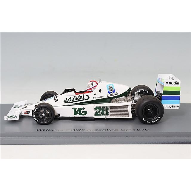 スパーク 1/43 ウィリアムズ FW06 1979 F1 アルゼンチンGP #28 C