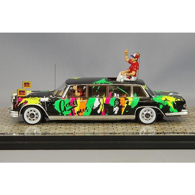 ミニカー/完成品 スパーク 1/43 メルセデスベンツ 600 プルマン 2019 ルマン24H ドライバーズパレード レベリオン レーシング #1 B.セナ/A.ロッテラー/N.ジャニの画像