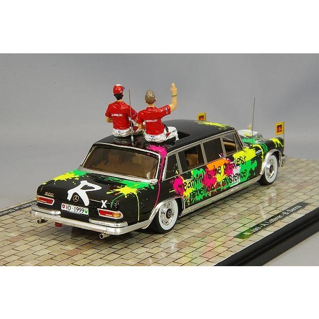 ミニカー/完成品 スパーク 1/43 メルセデスベンツ 600 プルマン 2019 ルマン24H ドライバーズパレード レベリオン レーシング #1 B.セナ/A.ロッテラー/N.ジャニの画像