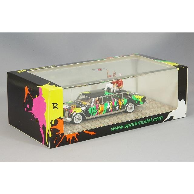 ミニカー/完成品 スパーク 1/43 メルセデスベンツ 600 プルマン 2019 ルマン24H ドライバーズパレード レベリオン レーシング #1 B.セナ/A.ロッテラー/N.ジャニの画像