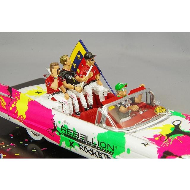 ミニカー/完成品 スパーク 1/43 キャデラック エルドラド 2019 ルマン24H ドライバーズパレード レベリオン レーシング #3 T.ローラン/G.メネゼス/N.ベルトンの画像