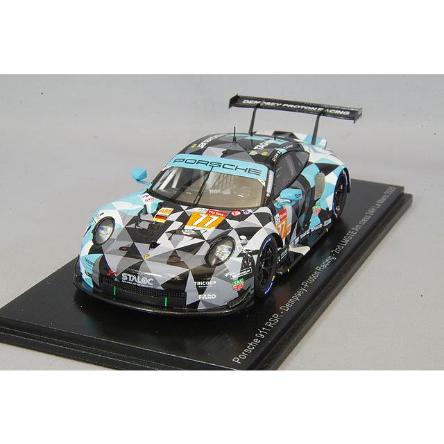 ミニカー/完成品 スパーク 1/43 ポルシェ 911 RSR デンプシー プロトン レーシング 2020 ルマン24H LMGTEアマ クラス2位 #77