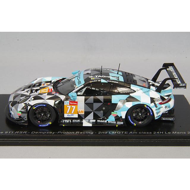 ミニカー/完成品 スパーク 1/43 ポルシェ 911 RSR デンプシー プロトン レーシング 2020 ルマン24H LMGTEアマ クラス2位 #77の画像