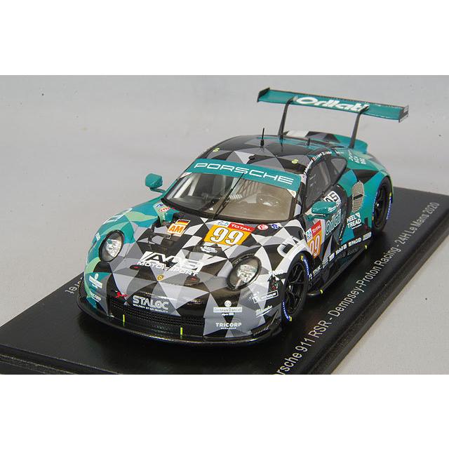 ミニカー/完成品 スパーク 1/43 ポルシェ 911 RSR \"デンプシー プロトン レーシング\" 2020 ルマン24H #99 J.アンドラウアー/V.インスラプサック/L.レゲレ