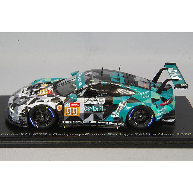 ミニカー/完成品 スパーク 1/43 ポルシェ 911 RSR \"デンプシー プロトン レーシング\" 2020 ルマン24H #99 J.アンドラウアー/V.インスラプサック/L.レゲレの画像