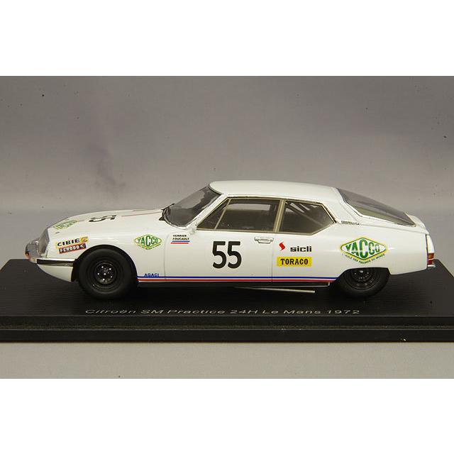 ミニカー/完成品 スパーク 1/43 シトロエン SM 1972 ルマン24H