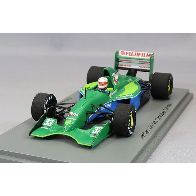 ミニカー/完成品 スパーク 1/43 ジョーダン 191 1991 F1 カナダ ミニカー/完成品 スパーク 1/43 ジョーダン 191 1991 F1 カナダ