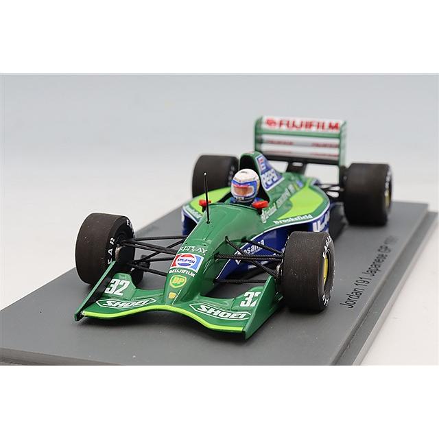 スパーク 1/43 ジョーダン 191 1991 F1 日本GP #32 A.ザナルディ