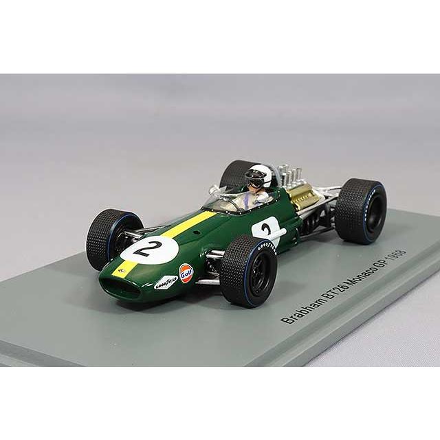 スパーク 1/43 ブラバム BT26 F1 1968 モナコGP #2 J.ブラバム | 