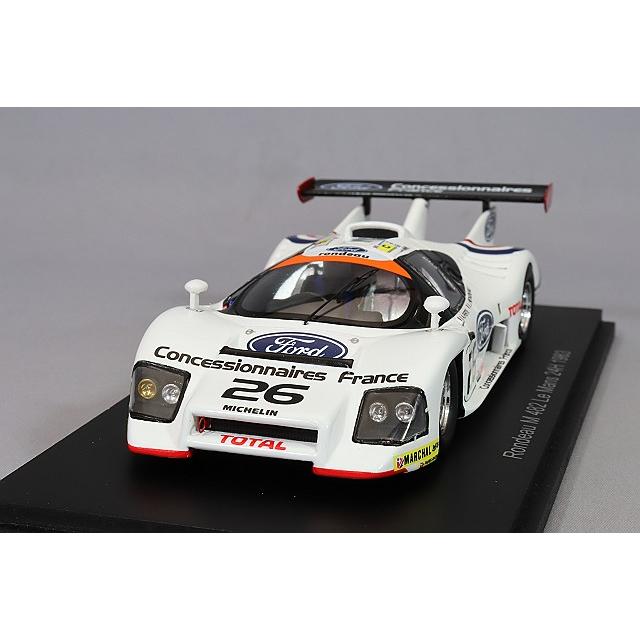 スパーク　ロンドー M482 フォード 1983 ル・マン24時間 スパーク 1/43 ロンドー M482 1983 ルマン24H #26 J.ロンドー/A