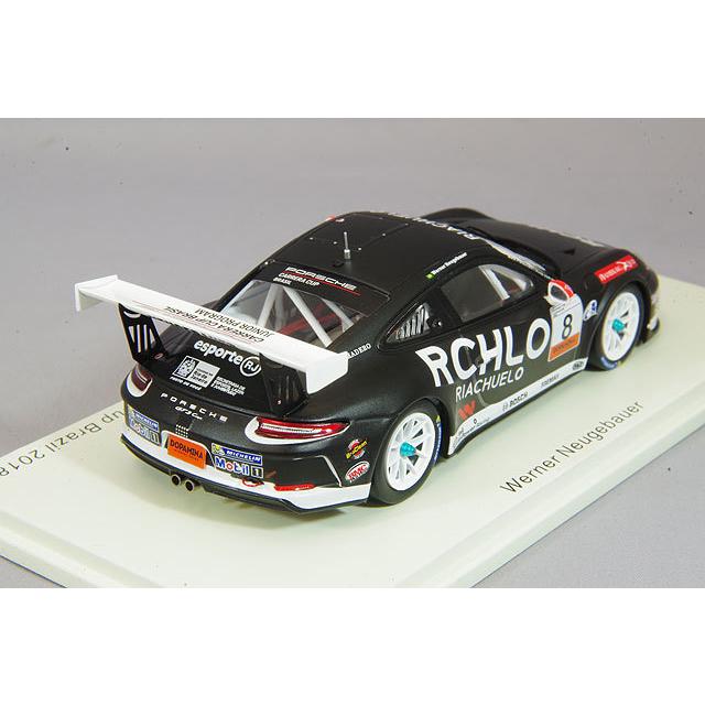 ミニカー/完成品 スパーク 1/43 ポルシェ 911 GT3 Cup 2018 ポルシェ カレラカップ ブラジル チャンピオン #8 W.ノイゲバウアーの画像