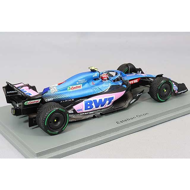 スパーク 1/43 BWT アルピーヌ A522 2022 F1 日本GP 4位 #31 E.オコン｜kidbox｜03