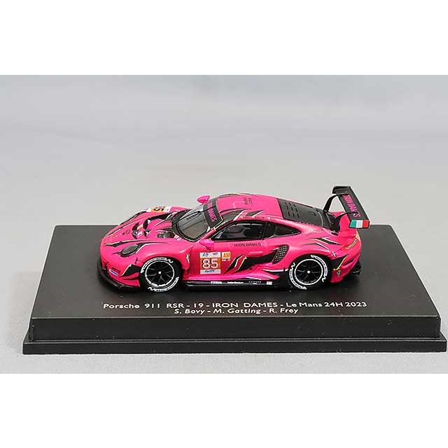 スパーク 1/87 ポルシェ 911 RSR 19 IRON DAMES 2023 ルマン24H #85 S