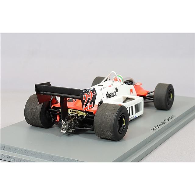 スパーク 1/43 アルファロメオ 183T 1983 F1 ドイツGP 2位 #22 A.d.