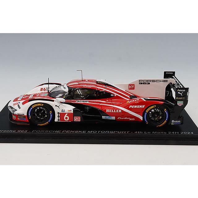 スパーク 1/43 ポルシェ 963 PENSKE 2024 ルマン24H 4位 #6 K.エストレ