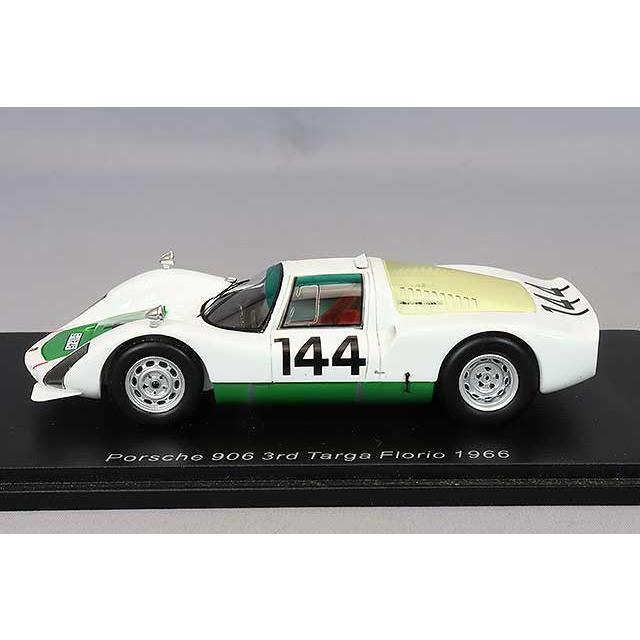 ミニカー/完成品 スパーク 1/43 ポルシェ 906 3位 タルガフローリオ 1966 #144 V.Arena/A.Pucci｜kidbox｜02