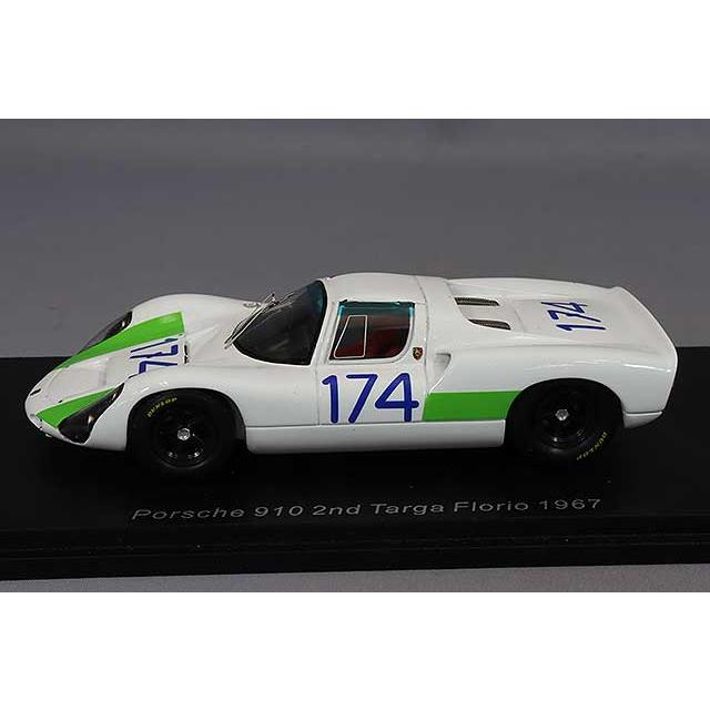 ミニカー/完成品 スパーク 1/43 ポルシェ 910/6 #174 2位 タルガ