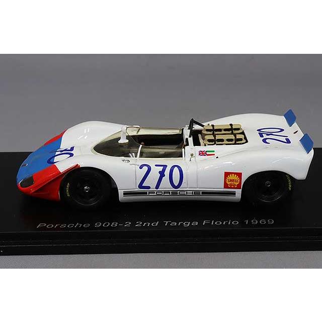 ミニカー/完成品 スパーク 1/43 ポルシェ 908/02 1969 タルガ