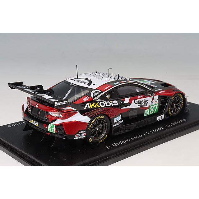 スパーク 1/43 レクサス RC F LMGT3 アコーディスASPチーム 2025 ルマン24H #87 R.ウンブラレスク/J-M.ロペス/C.シュミット |  | 02