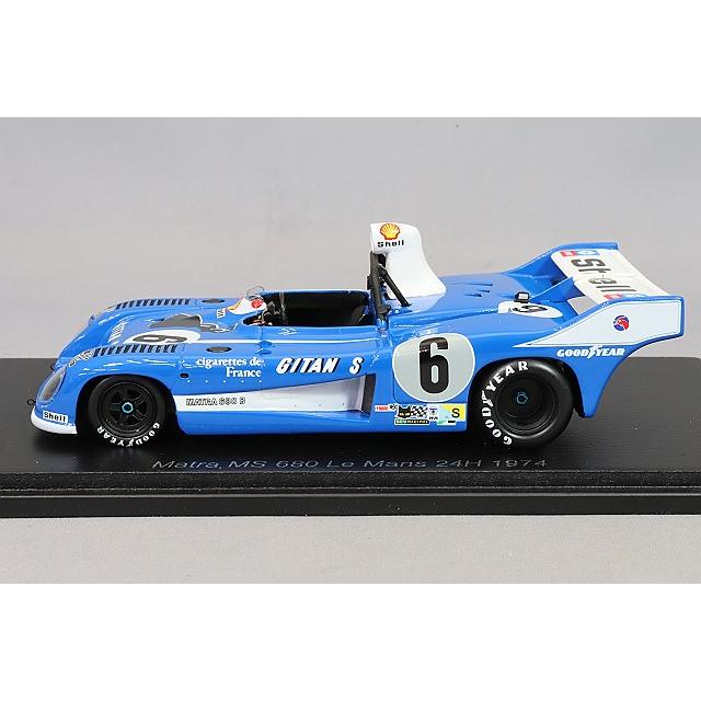 スパーク 1/43 マトラ MS 680 1974 ルマン24H #6 J-P.ベルトワーズ/J-P