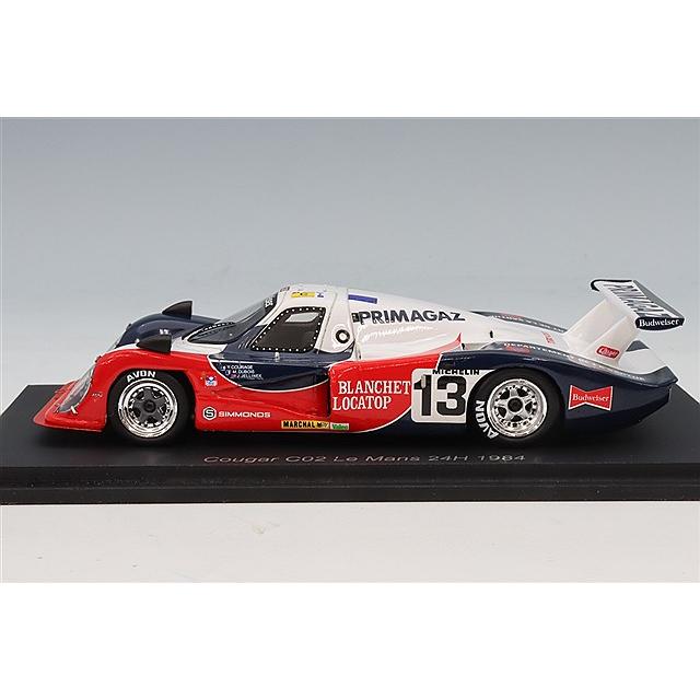 スパーク 1/43 クーガー C02 1984 ルマン24H #13 Y.コウレッジ/J.イェリネック/M.デュボア |  | 01