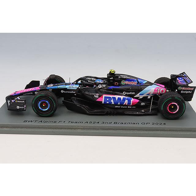 スパーク 1/43 BWT アルピーヌ F1チーム A524 2024 F1 ブラジル