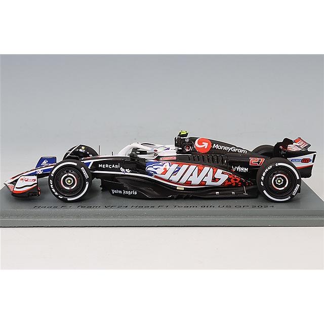 スパーク 1/43 ハース F1チーム VF24 2024 F1 アメリカGP 8位 #27 N