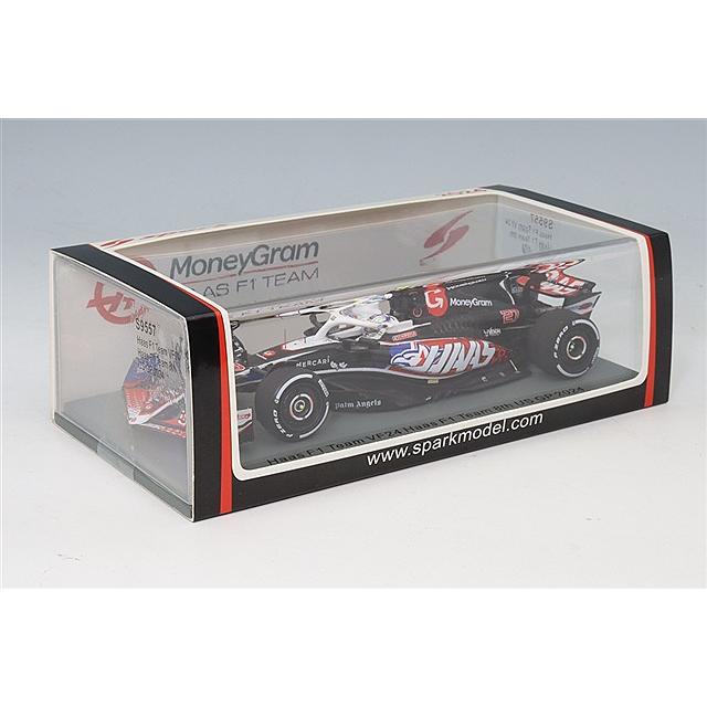 スパーク 1/43 ハース F1チーム VF24 2024 F1 アメリカGP 8位 #27 N