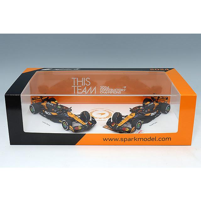 スパーク 1/43 マクラーレン MCL38 2024 F1 コンストラクター