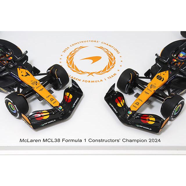 スパーク 1/43 マクラーレン MCL38 2024 F1 コンストラクター