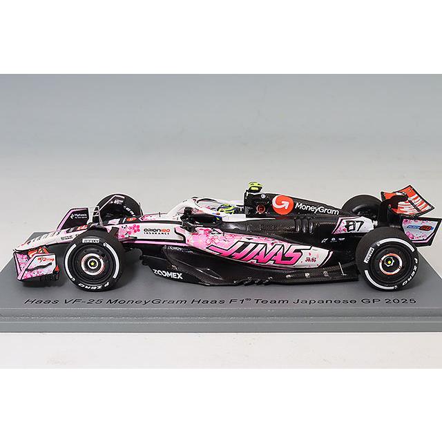 スパーク 1/43 ハース VF-25 マネーグラム F1チーム 2025 日本GP #87 O