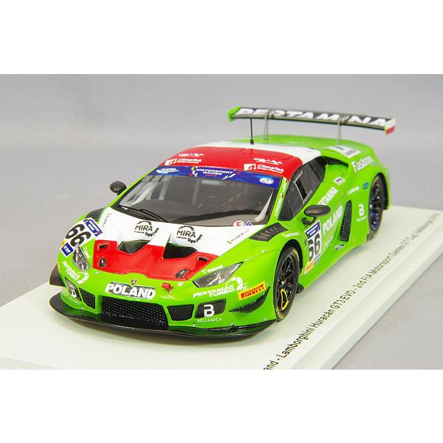 スパーク 1/43 ランボルギーニ ウラカン GT3 EVO 2019 FIA モータースポーツゲーム GTカップ ヴァレルンガ 2位 #66 A.レヴァンドフスキ/A.ヤノシュ