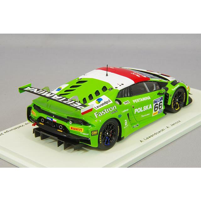 スパーク 1/43 ランボルギーニ ウラカン GT3 EVO 2019 FIA モータースポーツゲーム GTカップ ヴァレルンガ 2位 #66 A.レヴァンドフスキ/A.ヤノシュの画像