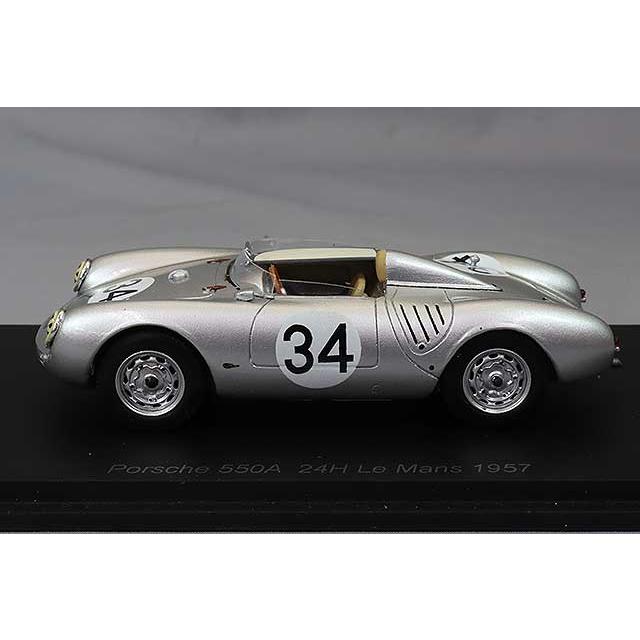 Spark S9721 Porsche 550A N°34 24H Le Mans 1957, E. Crawford - C. Storez, 1/43
