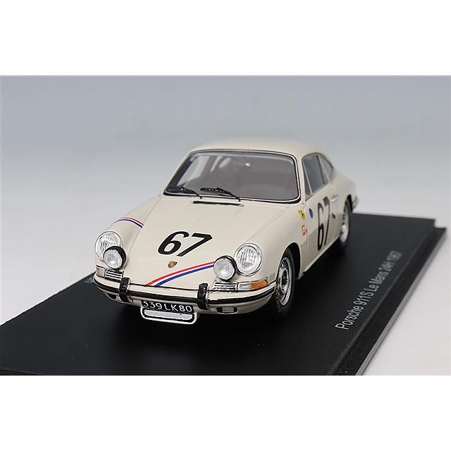 スパーク 1/43 ポルシェ 911S 1967 ルマン24H #67 P.Boutin / P.Sanson