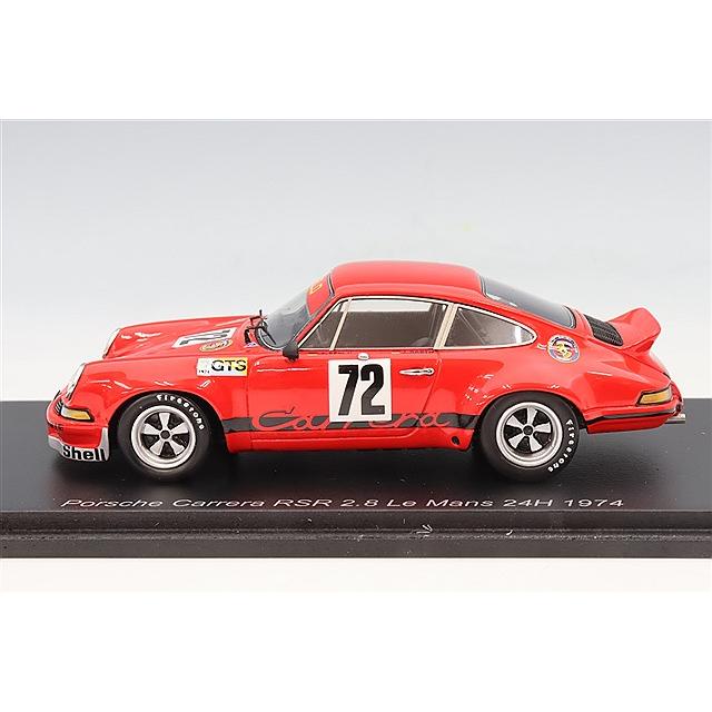 スパーク 1/43 ポルシェ カレラ 2.8 RSR 1974 ルマン24H #72 J.バルト