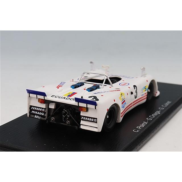 スパーク 1/43 ポルシェ 908/2 1975 ルマン24H #3 C.Poirot / G.Ortega