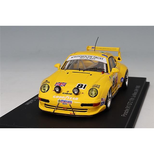 スパーク 1/43 ポルシェ 911 GT2 1995 ルマン24H 17位 #81 N.アダムス