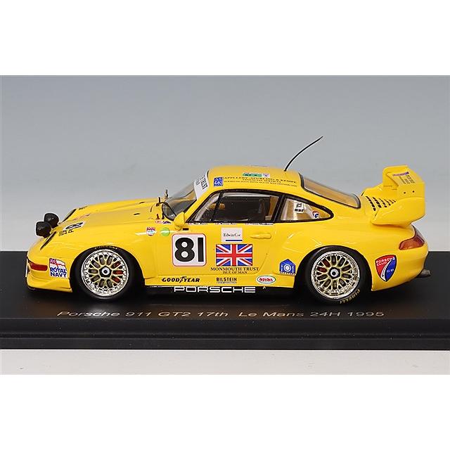 1/43 ポルシェ　GT2 スパーク 1/43 ポルシェ 911 GT2 1995 ルマン24H 17位 #81 N.アダムス