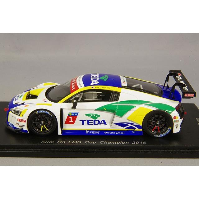 ミニカー/完成品 スパーク ナショナルモデル 1/43 アウディ R8 LMS Cup 2016 LMS Cup チャンピオン #1 A.ユーン｜kidbox｜02