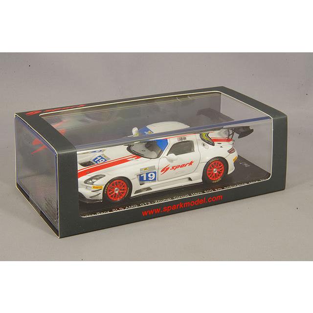ミニカー/完成品 スパーク 1/43 メルセデスベンツ SLS AMG GT3 2018 ズーハイ サーキット 600km 耐久レース #19 S.オルテリ/H.Ripertの画像