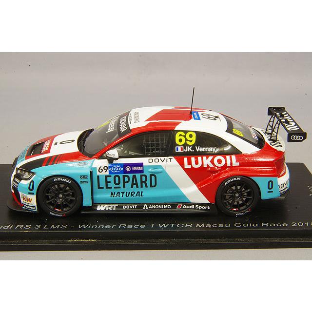 ミニカー/完成品 スパーク ナショナルモデル 1/43 アウディ RS 3 LMS 2018 WTCR マカオ ギア レース レース1 ウィナー #69 J-K.Vern |  | 01
