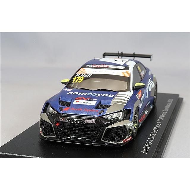 スパーク 1/43 アウディ RS3 LMS 2023 TCR ワールドツアー マカオ レース1 3位 #179 R.ハフ | 