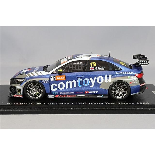 スパーク 1/43 アウディ RS3 LMS 2023 TCR ワールドツアー マカオ レース1 3位 #179 R.ハフ |  | 01