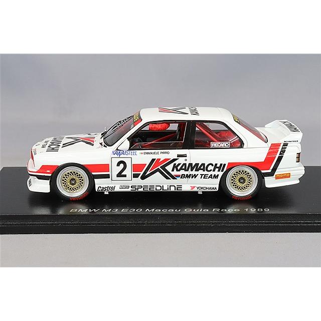 スパーク 1/43 BMW M3 E30 1989 マカオ ギア レース #2 E.ピロ