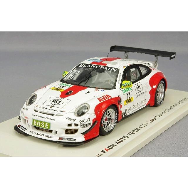 ミニカー/完成品 FACH AUTO TECH特注 スパーク 1/43 ポルシェ 911 GT3 R 2012 ADAC GTマスターズ #15 S.Dolenc / M.Ragginger