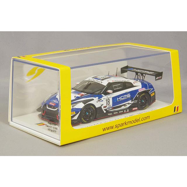 ミニカー/完成品 スパーク ナショナルモデル 1/43 日産 GT-R ニスモ GT3 2019 スパ24H #18 A.インペラトーリ/O.ジャービス/E.リベラーティの画像