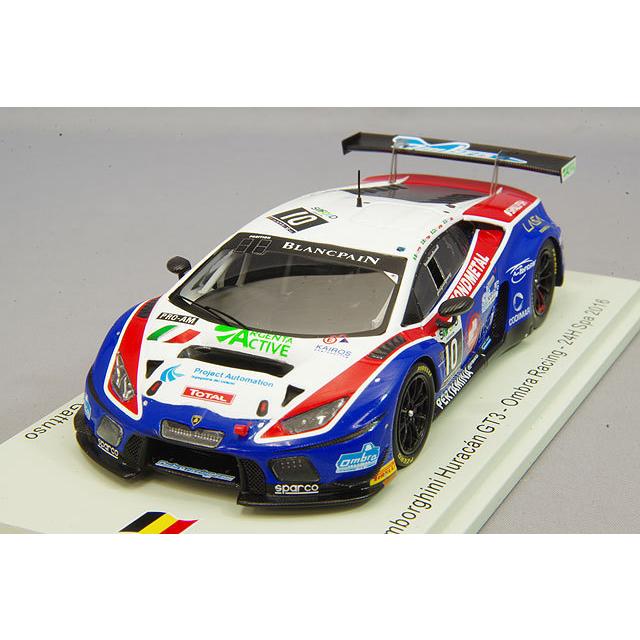 ミニカー/完成品 スパーク ナショナルモデル 1/43 ランボルギーニ ウラカン GT3 #10 スパ24H 2016 M.Beretta / G.Berton / S.Costantini / S.Gattuso