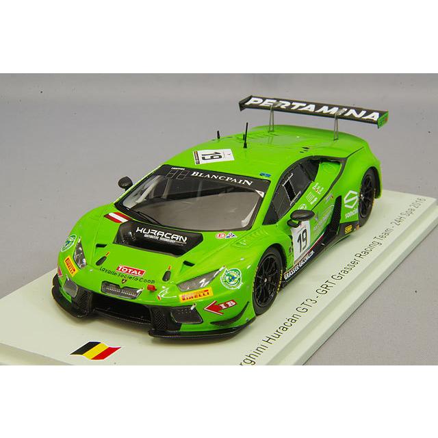 ミニカー/完成品 スパーク ナショナルモデル 1/43 ランボルギーニ ウラカン GT3 2016 スパ24H #19 A.Piccini / L.Stolz / M.Beretta